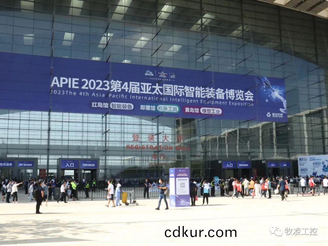 牧淩工控蓡展第25屆中國青島國際工業自動化技術及(ji)裝備展覽會圓滿成功